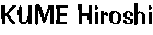 KUME-Hiroshi